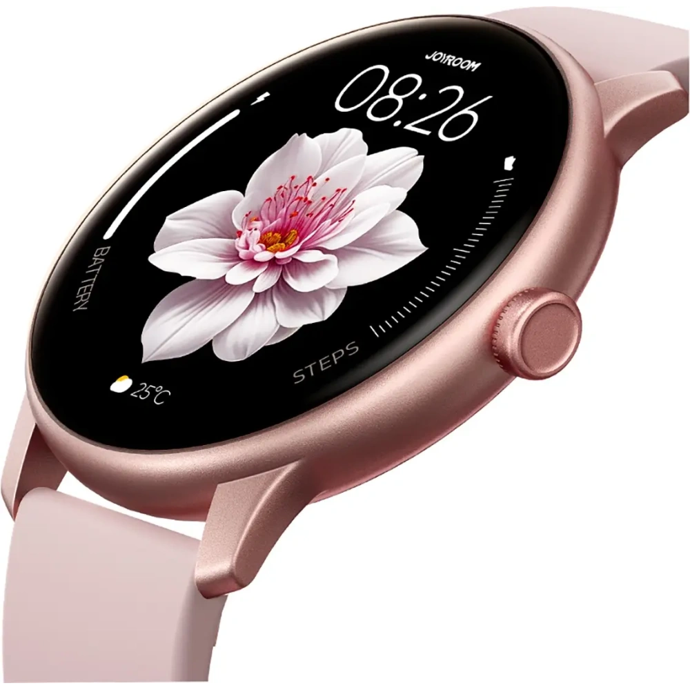 Smartwatch Joyroom Classis Series JR-FC1 z funkcją odbierania połączeń / ochroną IP68 różowy