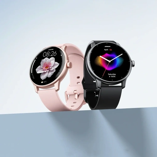 Kup Smartwatch Joyroom Classis Series JR-FC1 mit Anruffunktion / IP68-Schutz rosa - JYR1241 - {ean13} - Sklep Home Screen