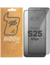 Bizon Glass Edge Shadow Samsung Galaxy S25 Edge tónovaný s černým rámem