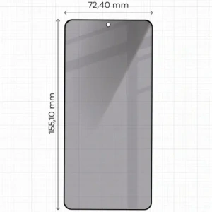 Kup Bizon Glass Edge Shadow Samsung Galaxy S25 Edge nuanțat cu un cadru negru - BIZ8936 - {ean13} - Sklep Home Screen