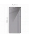 Buy Bizon Glass Edge Shadow Samsung Galaxy S25 Edge tinted with a black frame - BIZ8936 - {ean13} - Home Screen Store Europe