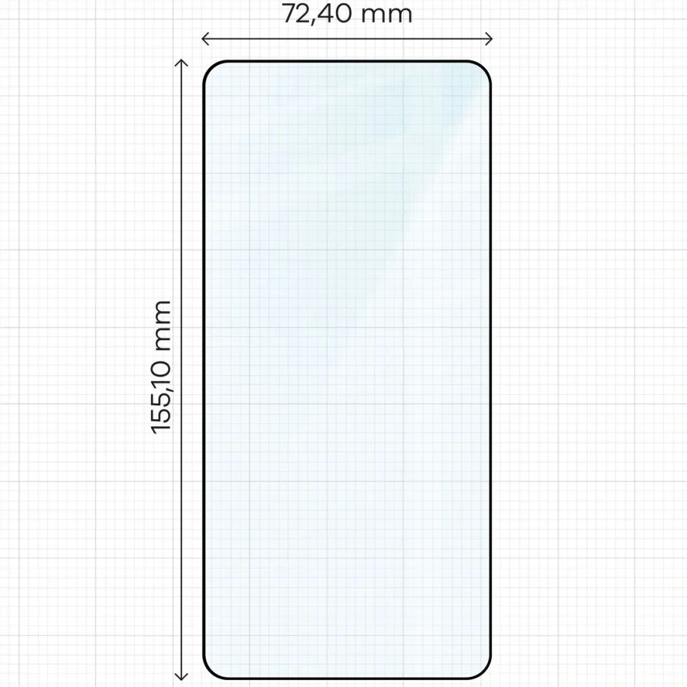 Szkło hartowane Bizon Glass Edge do Samsung Galaxy S25 Edge czarna ramka