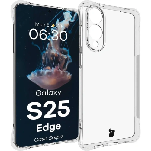 Kup Elastyczne etui Bizon Case Salpa do Samsung Galaxy S25 Edge przezroczyste - BIZ8938 - {ean13} - Sklep Home Screen