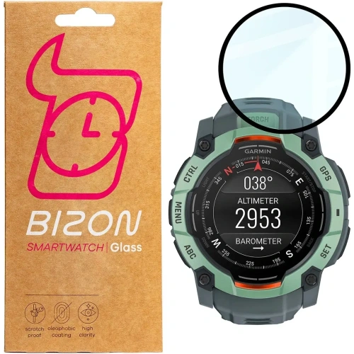 Kup Bizon Skleněné Hodinky Edge Hybrid Garmin Instinct 3 45mm černé - BIZ8940 - {ean13} - Sklep Home Screen
