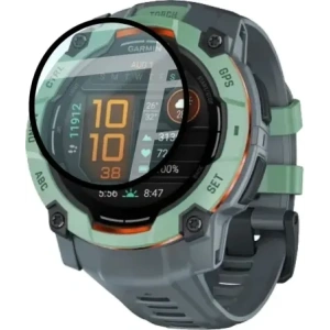 Kup Szkło hybrydowe Bizon Glass Watch Edge Hybrid dla Garmin Instinct 3 45mm czarne - BIZ8940 - {ean13} - Sklep Home Screen