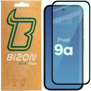 Kup Bizon Glass Edge 2 Google Pixel 9a cadru negru - BIZ8941 - {ean13} - Sklep Home Screen