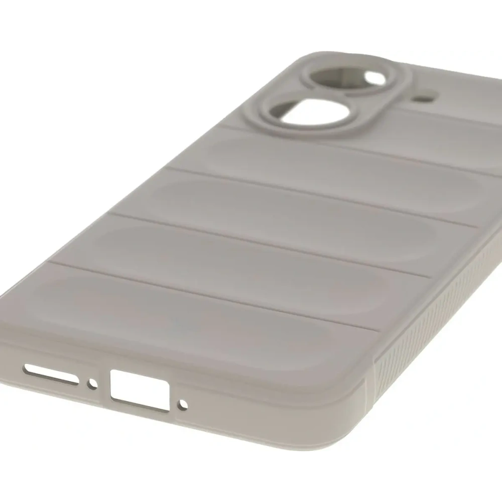 Pancerne etui Bizon Case Tur do Xiaomi Poco X7 Pro jasnoszare