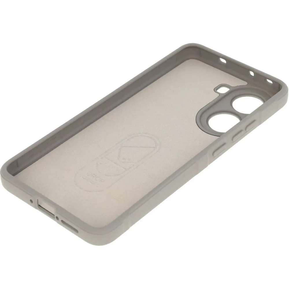 Pancerne etui Bizon Case Tur do Xiaomi Poco X7 Pro jasnoszare