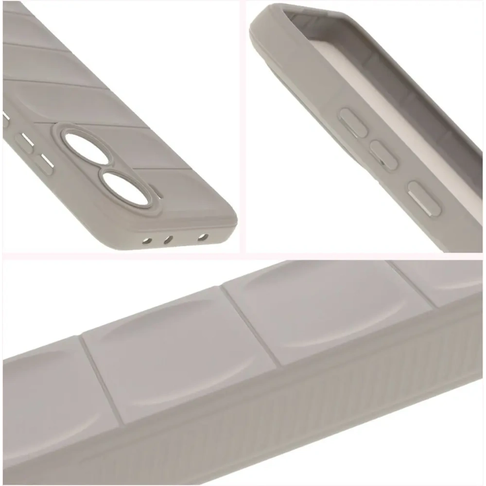 Pancerne etui Bizon Case Tur do Xiaomi Poco X7 Pro jasnoszare