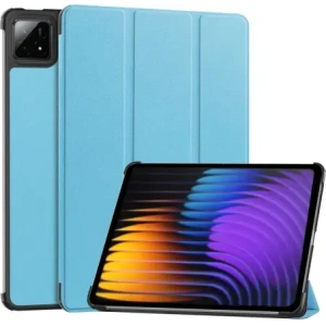 Kup Etui z klapką Bizon Case Tab Croc do Xiaomi Pad 7 / 7 Pro błękitne - BIZ8943 - {ean13} - Sklep Home Screen