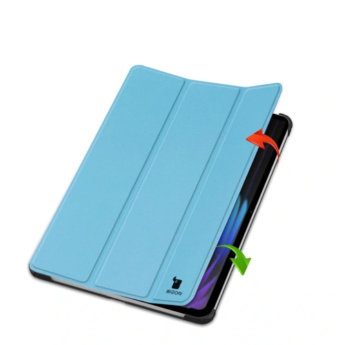 Kup Etui z klapką Bizon Case Tab Croc do Xiaomi Pad 7 / 7 Pro błękitne - BIZ8943 - {ean13} - Sklep Home Screen