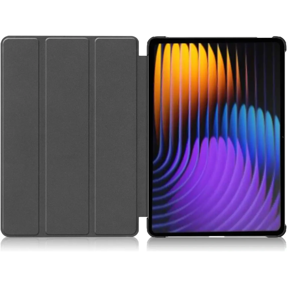 Etui z klapką Bizon Case Tab Croc do Xiaomi Pad 7 / 7 Pro czarne