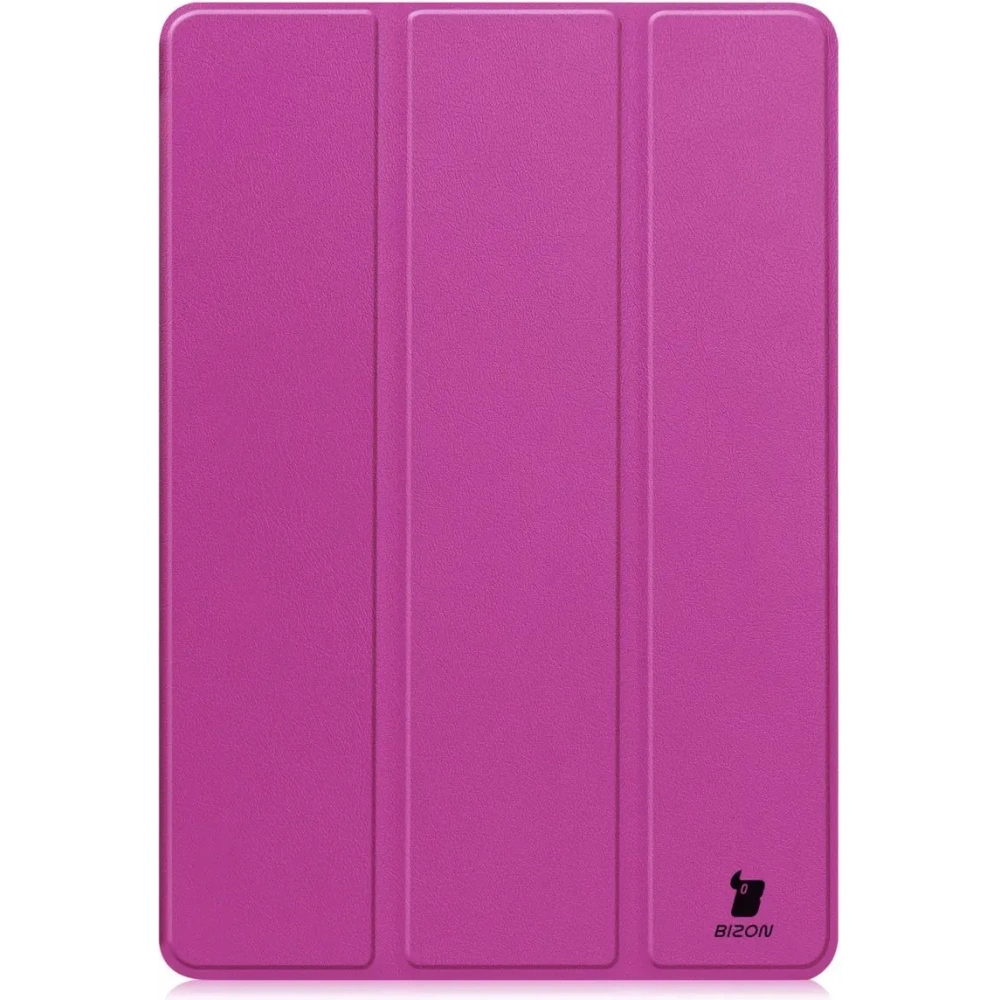 Etui z klapką Bizon Case Tab Croc do Xiaomi Pad 7 / 7 Pro fioletowe