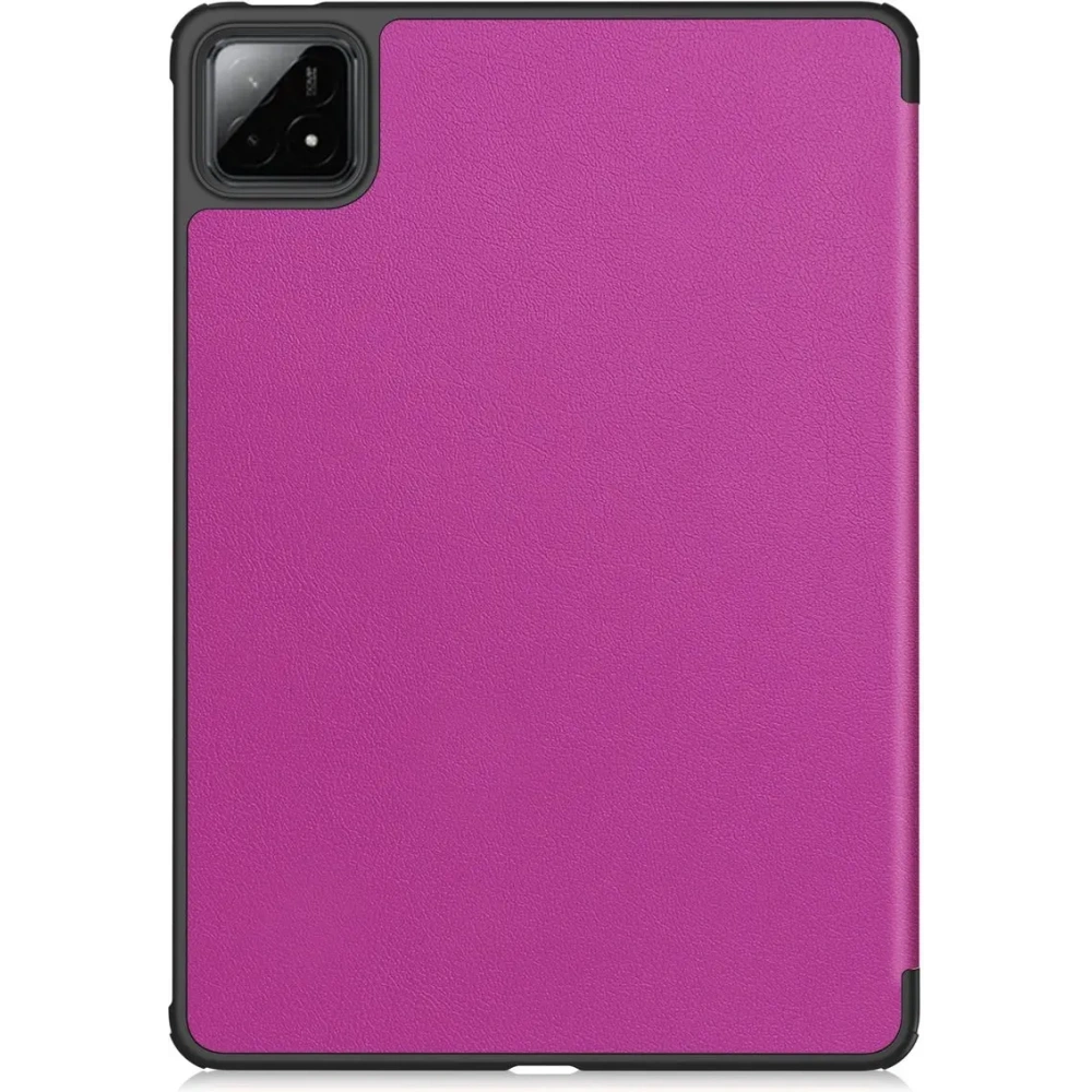 Etui z klapką Bizon Case Tab Croc do Xiaomi Pad 7 / 7 Pro fioletowe