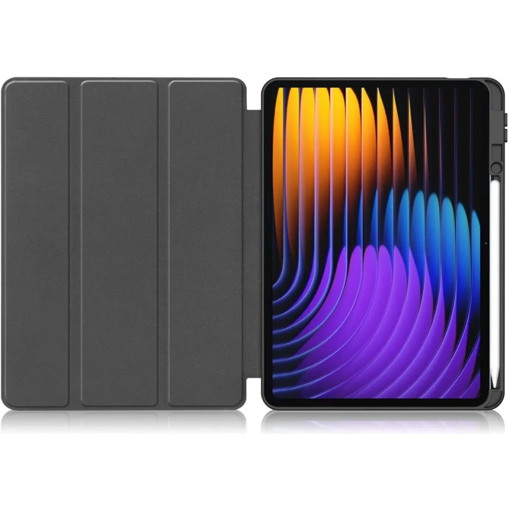 Etui z klapką Bizon Case Tab Lizard do Xiaomi Pad 7 / 7 Pro czarne