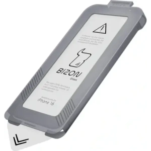 Kup Szkło hartowane z ramką do łatwej aplikacji Bizon Glass Aplikator do Apple iPhone 16 [2 PACK] - BIZ8949 - {ean13} - Sklep Home Screen