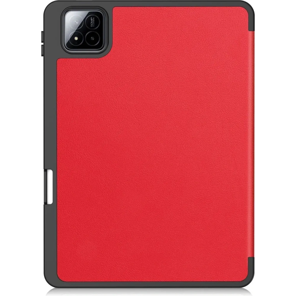 Etui z klapką Bizon Case Tab Lizard do Xiaomi Pad 7 / 7 Pro czerwone