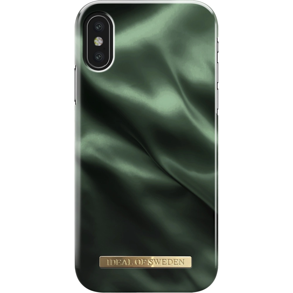 Etui iDeal Of Sweden Apple iPhone X/Xs (Emerald Satin)