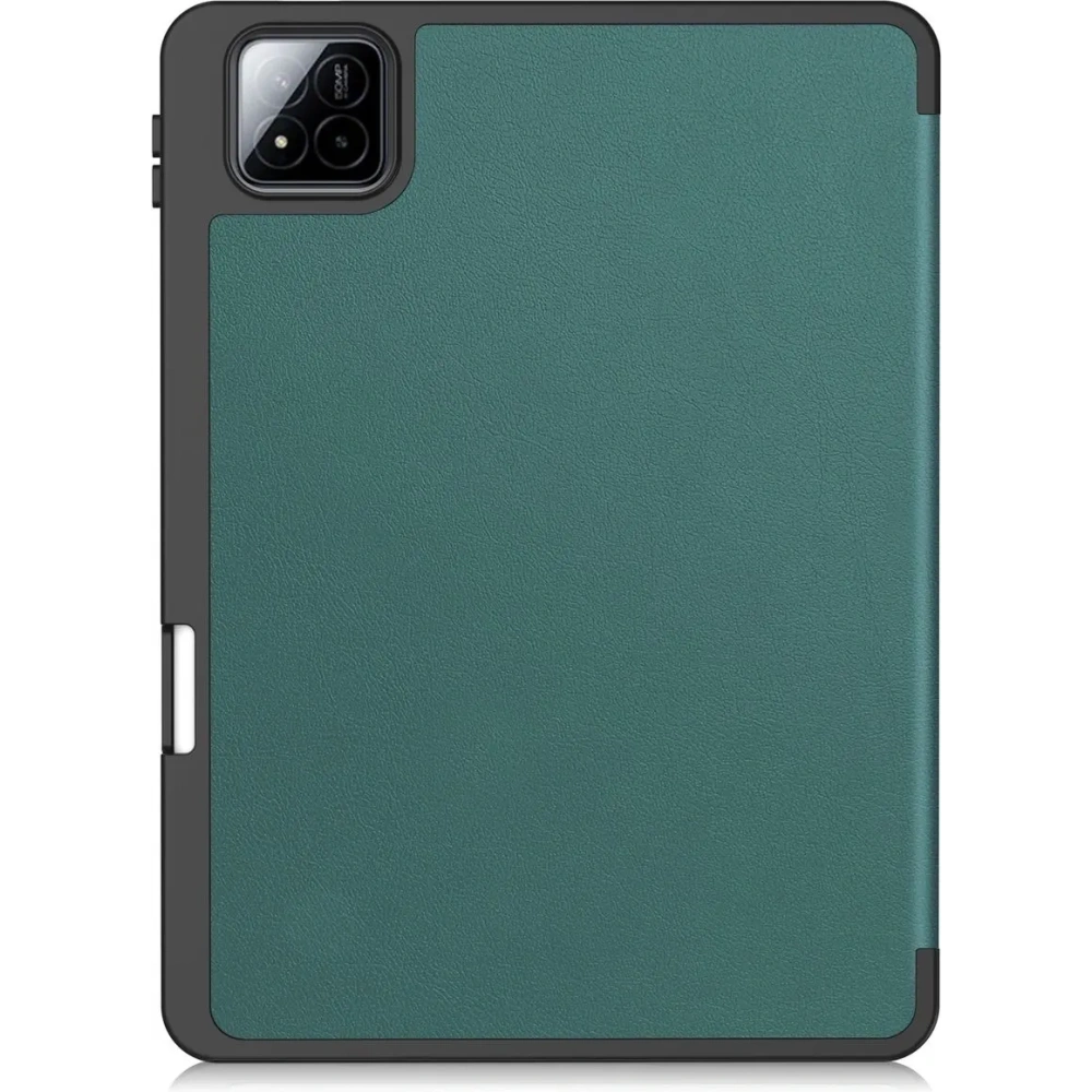 Etui z klapką Bizon Case Tab Lizard do Xiaomi Pad 7 / 7 Pro ciemnozielone