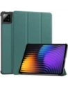 Etui z klapką Bizon Case Tab Croc do Xiaomi Pad 7 / 7 Pro ciemnozielone