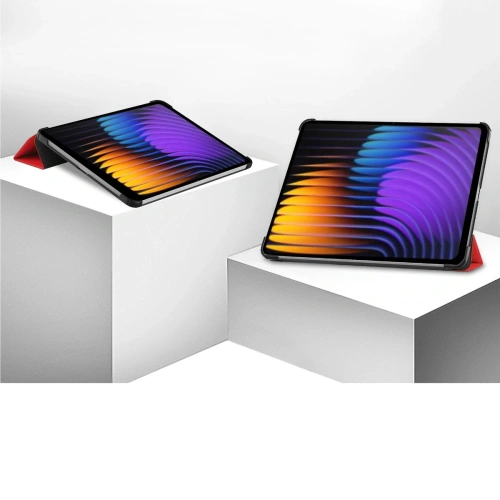 Kup Etui z klapką Bizon Case Tab Croc do Xiaomi Pad 7 / 7 Pro czerwone - BIZ8954 - {ean13} - Sklep Home Screen