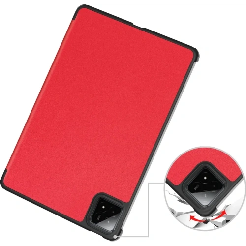 Kup Etui z klapką Bizon Case Tab Croc do Xiaomi Pad 7 / 7 Pro czerwone - BIZ8954 - {ean13} - Sklep Home Screen