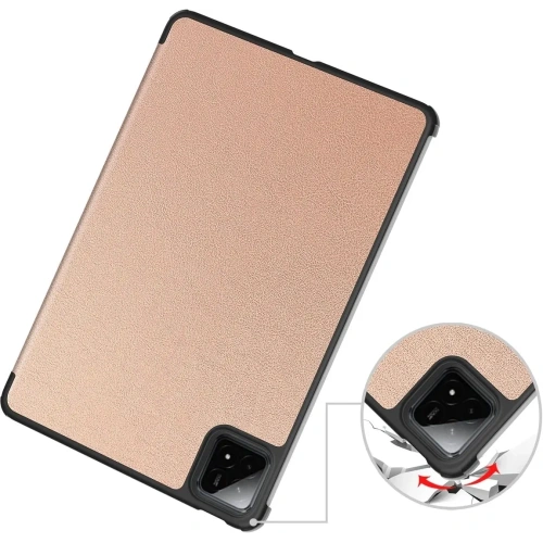 Kup Etui z klapką Bizon Case Tab Croc do Xiaomi Pad 7 / 7 Pro różowozłote - BIZ8955 - {ean13} - Sklep Home Screen