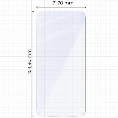 Kup Elastyczne szkło hybrydowe Bizon Glass Mule do Apple iPhone 15 Plus - BIZ8959 - {ean13} - Sklep Home Screen