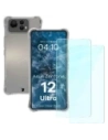 Bizon Case Clear Pack tok + 2x kijelzőüveg Asus Zenfone 12 Ultra tiszta
