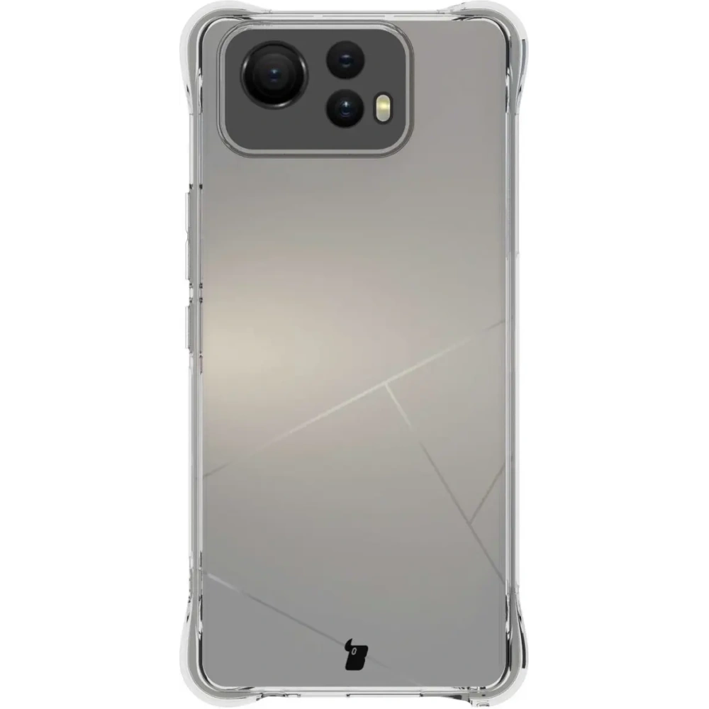Etui + 2x szkło na ekran Bizon Case Clear Pack do Asus Zenfone 12 Ultra przezroczyste