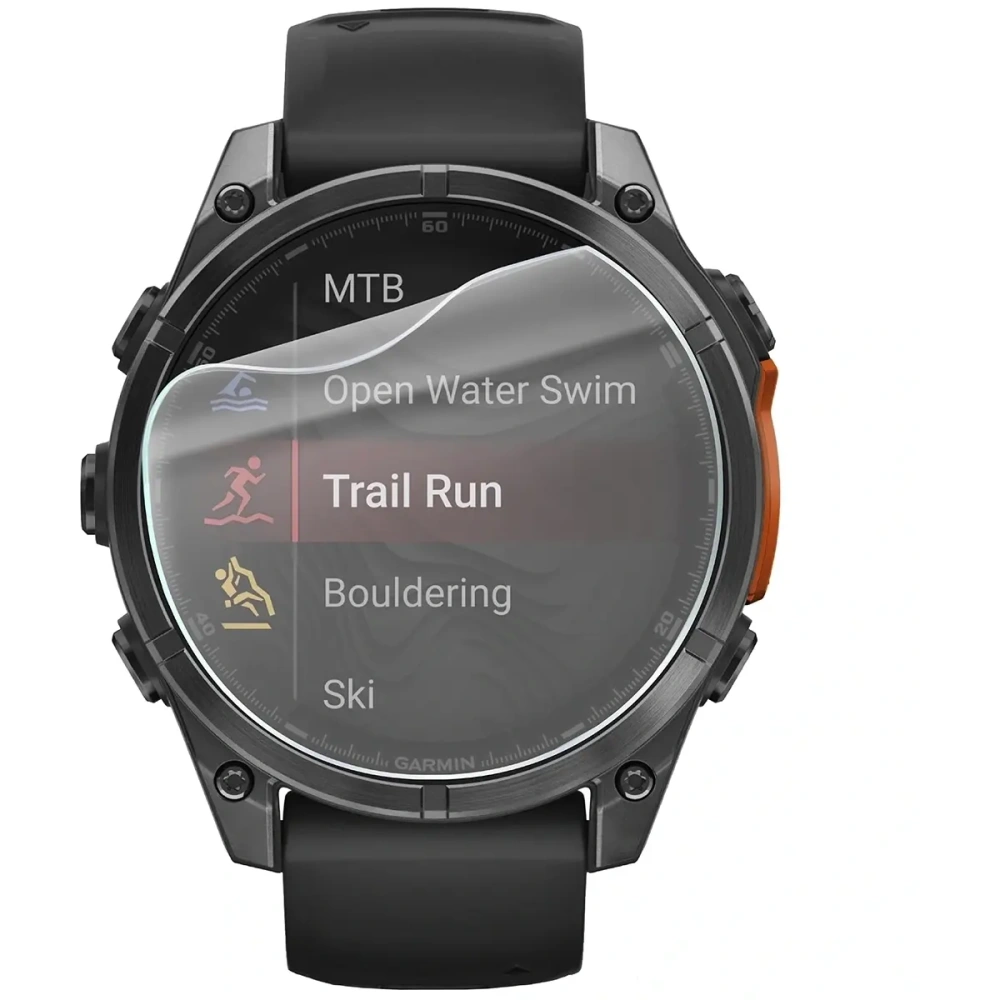 Folia hydrożelowa na ekran Bizon Glass Watch Hydrogel do Garmin Tactix 8 AMOLED 51mm / SOLAR 51mm [2 PACK]