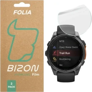 Kup Folia hydrożelowa na ekran Bizon Glass Watch Hydrogel do Garmin Tactix 8 AMOLED 47mm [2 PACK] - BIZ8963 - {ean13} - Sklep Home Screen