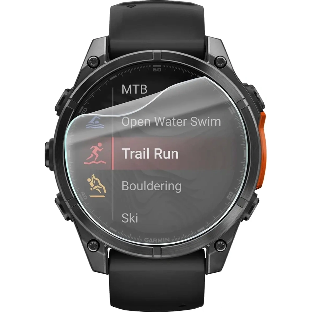 Folia hydrożelowa na ekran Bizon Glass Watch Hydrogel do Garmin Tactix 8 AMOLED 47mm [2 PACK]