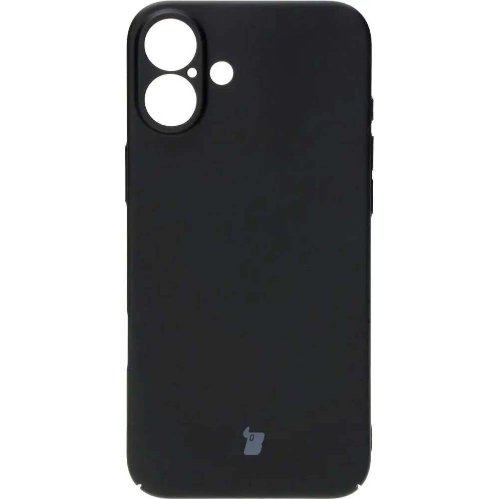 Etui Bizon Case Łupka do Apple iPhone 16 Plus czarne