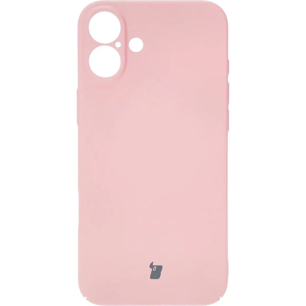 Etui Bizon Case Łupka do Apple iPhone 16 Plus różowe