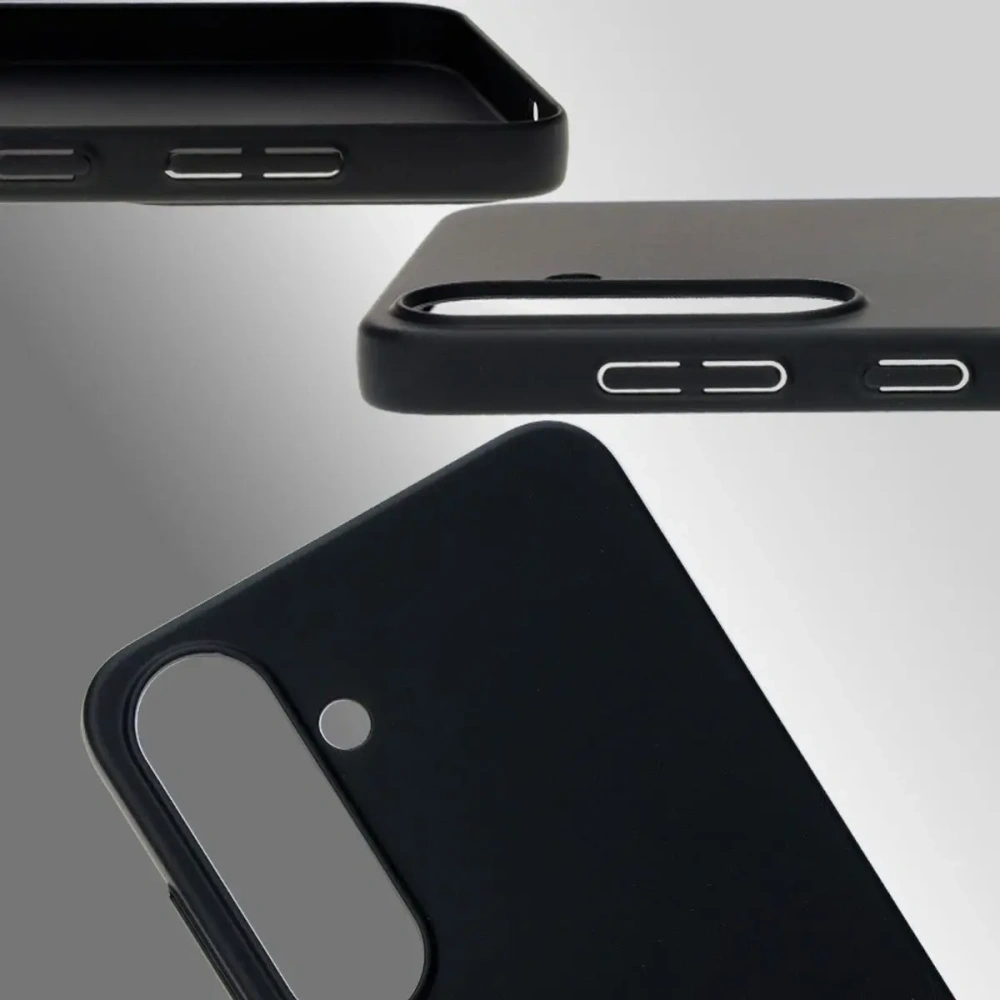 Etui Bizon Case Łupka do Samsung Galaxy S25+ Plus czarne