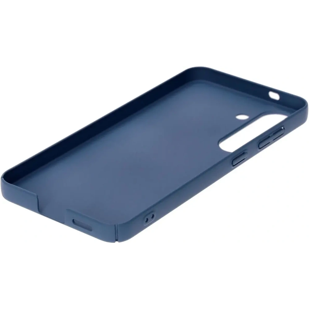 Etui Bizon Case Łupka do Samsung Galaxy S25 niebieskie