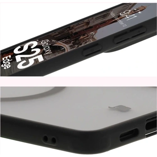 Kup Bizon Case MatteO Magnetic Samsung Galaxy S25 Edge füstös fekete - BIZ8975 - {ean13} - Sklep Home Screen