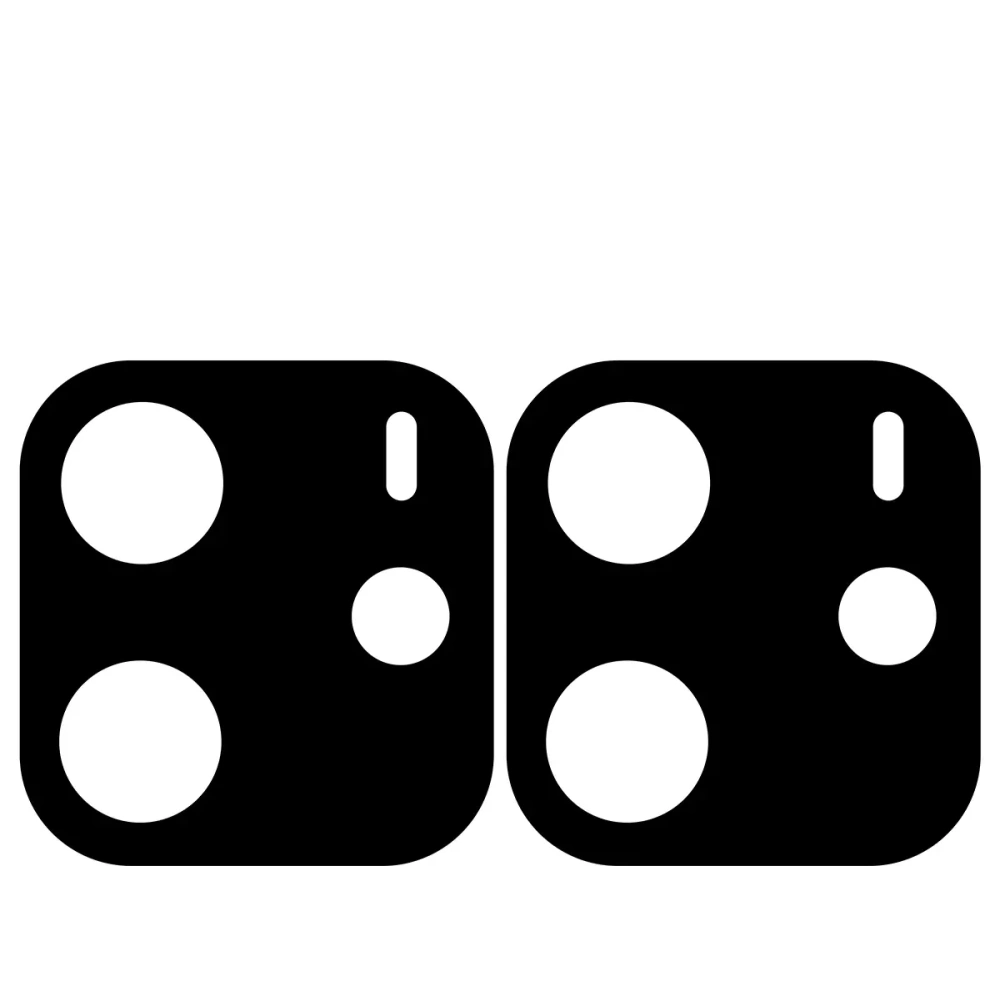 Szkło na aparat Bizon Glass Silk Lens do Xiaomi Redmi Note 14 4G [2 PACK]