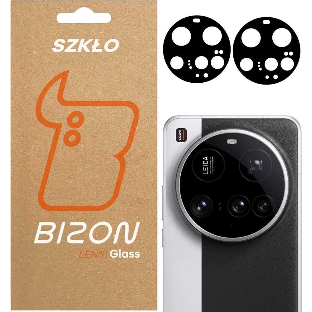 Szkło na aparat Bizon Glass Silk Lens do Xiaomi 15 Ultra [2 PACK]