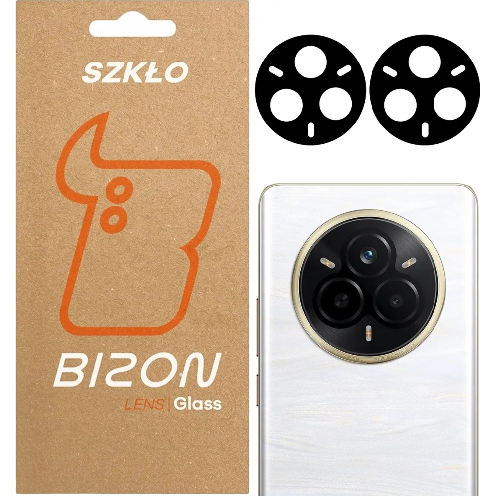 Szkło na aparat Bizon Glass Silk Lens do Realme 14 Pro 5G / Pro Plus 5G [2 PACK]