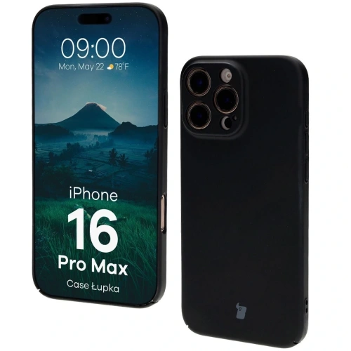 Buy Bizon Case Lupka Apple iPhone 16 Pro Max black - BIZ8982 - {ean13} - Home Screen Store Europe