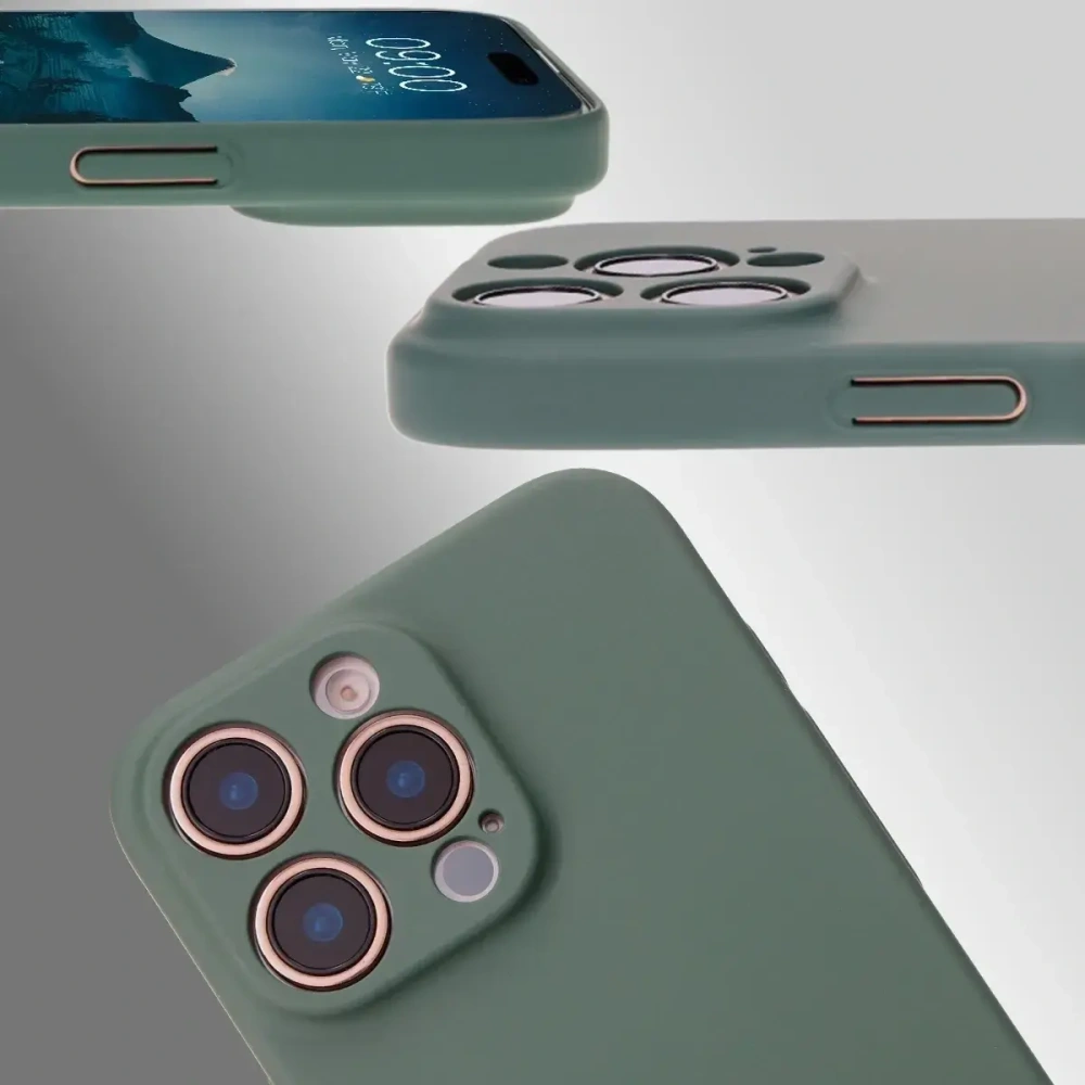 Etui Bizon Case Łupka do Apple iPhone 16 Pro Max zielone