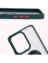 Buy Bizon Case Hybrid Ring Oppo Reno13 F / FS smoky with a dark green frame - BIZ8991 - {ean13} - Home Screen Store Europe