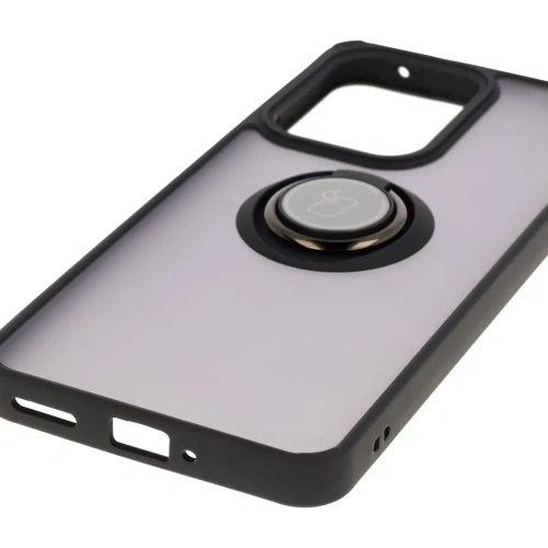 Buy Bizon Case Hybrid Ring Oppo Reno13 F / FS smoked with a black frame - BIZ8992 - {ean13} - Home Screen Store Europe