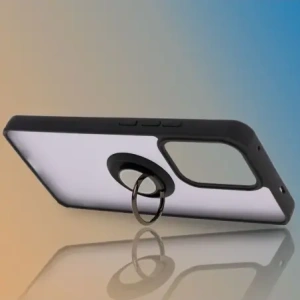 Kup Etui z uchwytem na palec Bizon Case Hybrid Ring do Oppo Reno13 F / FS przydymione z czarną ramką - BIZ8992 - {ean13} - Sklep Home Screen