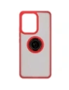 Kup Bizon Case Hybrid Gyűrű Oppo Reno13 F / FS füstös piros kerettel - BIZ8993 - {ean13} - Sklep Home Screen