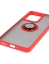 Kup Bizon Case Hybrid Gyűrű Oppo Reno13 F / FS füstös piros kerettel - BIZ8993 - {ean13} - Sklep Home Screen
