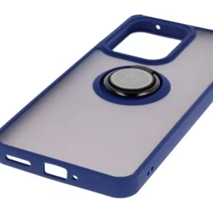 Kup Etui z uchwytem na palec Bizon Case Hybrid Ring do Oppo Reno13 F / FS przydymione z granatową ramką - BIZ8994 - {ean13} - Sklep Home Screen