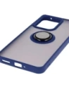 Buy Bizon Case Hybrid Ring Oppo Reno13 F / FS smoky with a navy blue frame - BIZ8994 - {ean13} - Home Screen Store Europe